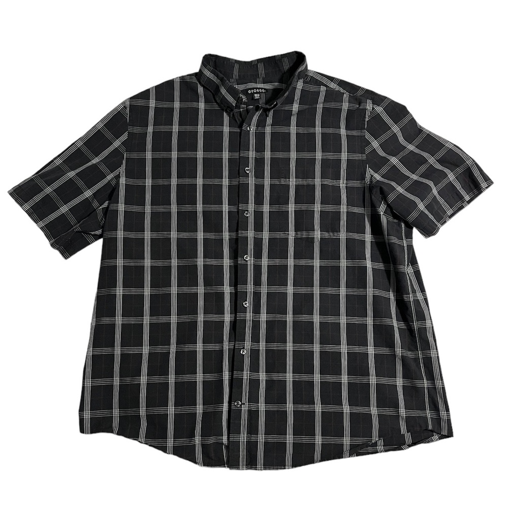 Mens button tee 2xl